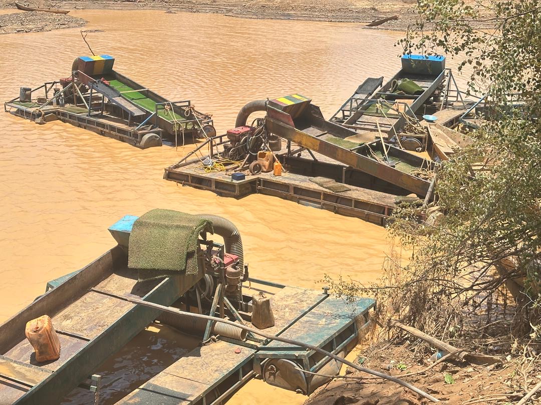 Saraya-Bountou : cinq dragues neutralisées lors d’une opération du GARSI 2