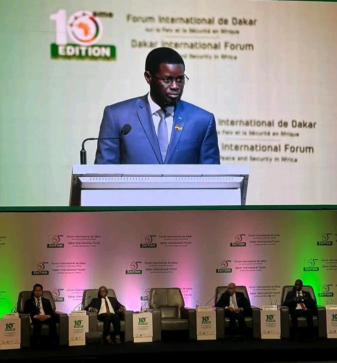 Forum international de Dakar sur la paix et la sécurité en Afrique : « L’Afrique doit bâtir ses propres mécanismes de sécurité et ne plus voir son agenda dicté de l’extérieur » (Bassirou Diomaye Faye)