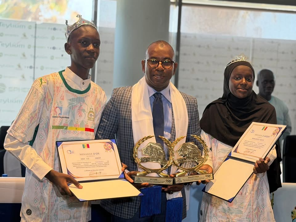 Olympiades de mathématiques 2025/Moustapha Guirassy appelle les lauréats à miser sur la recherche et l’innovation : « le Sénégal a besoin de votre génie »