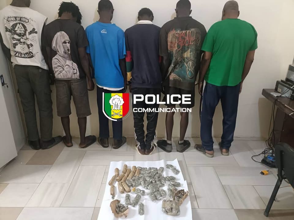 Fatick : un réseau de trafic de drogue piloté depuis la prison de Foundiougne démantelé, 6 personnes arrêtées