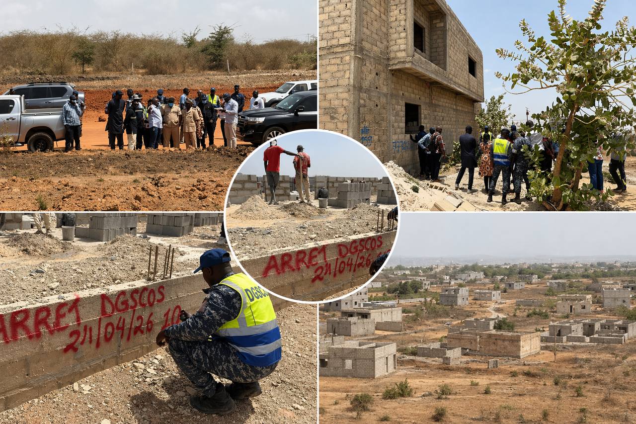 Diamniadio-Occupation illégale des terres du pôle urbain : le DGPU, M. Bara Diouf sonne la riposte contre les occupations irrégulières