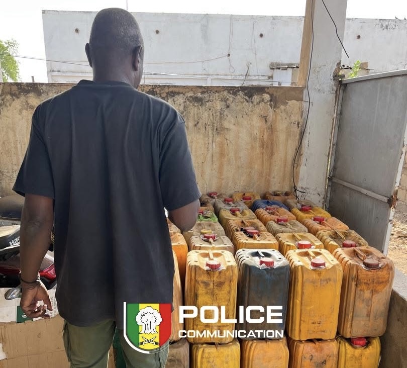 Trafic de carburant subventionné : 1 320 litres saisis à Kidira, un suspect déféré