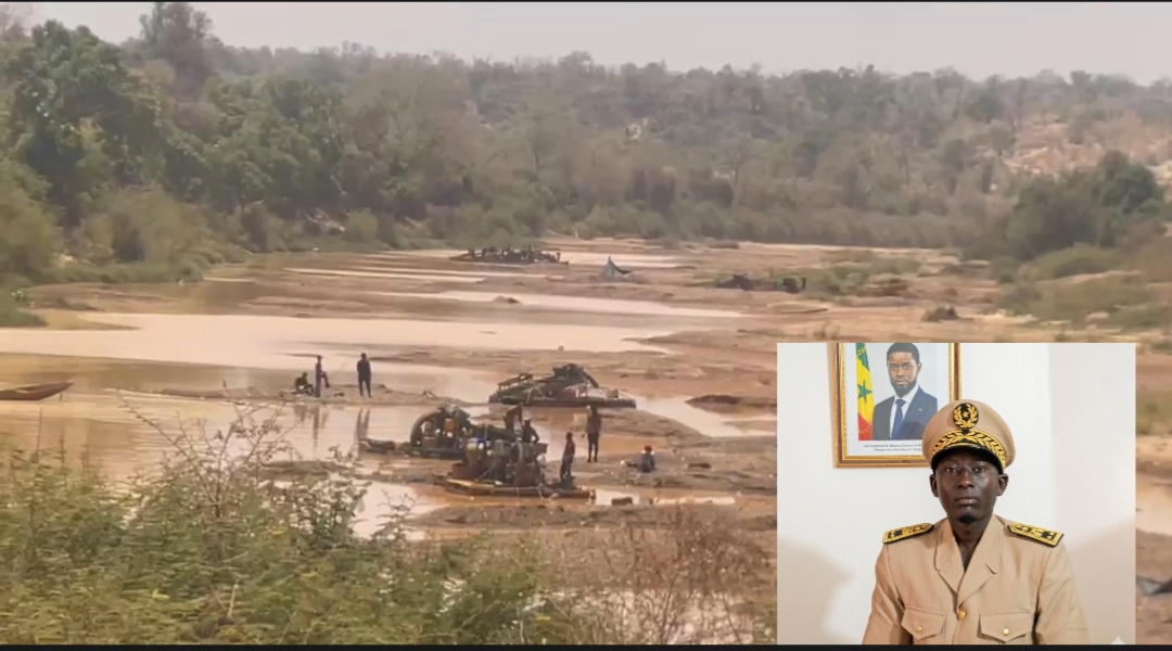 Saraya/Destruction de l&rsquo;environnement : « l’orpaillage, souvent pointé du doigt, n’est pas l’unique facteur de pollution. » (Prefet)