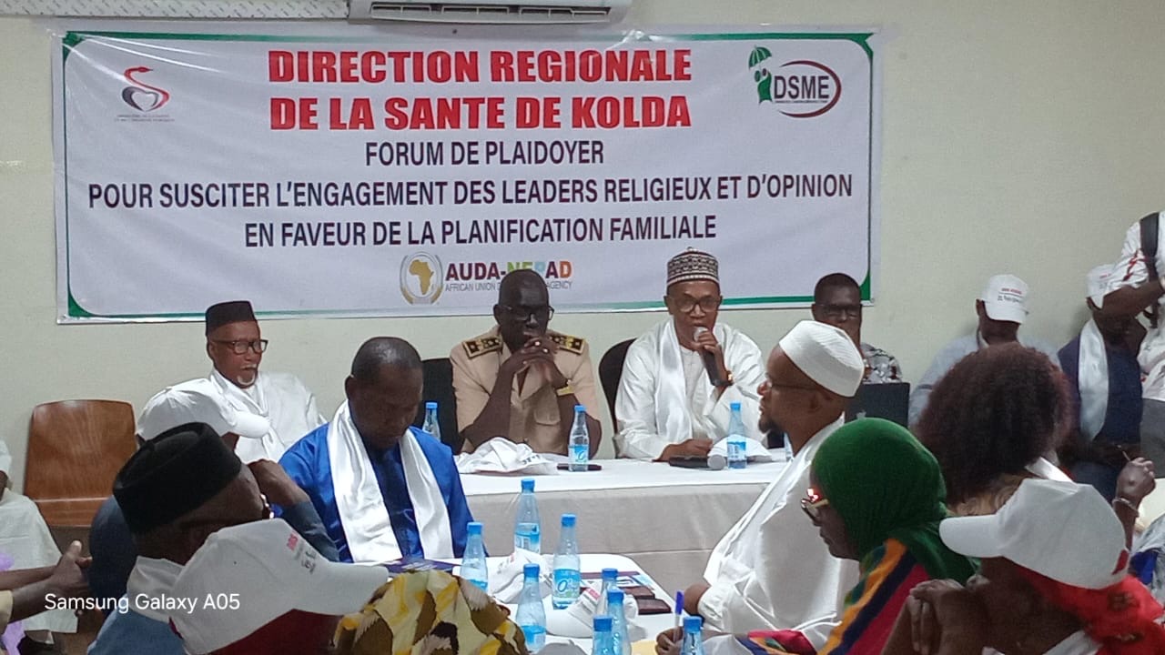 Kolda/Forum de plaidoyer sur la santé reproductive :   les acteurs s’engagent pour renforcer la planification familiale