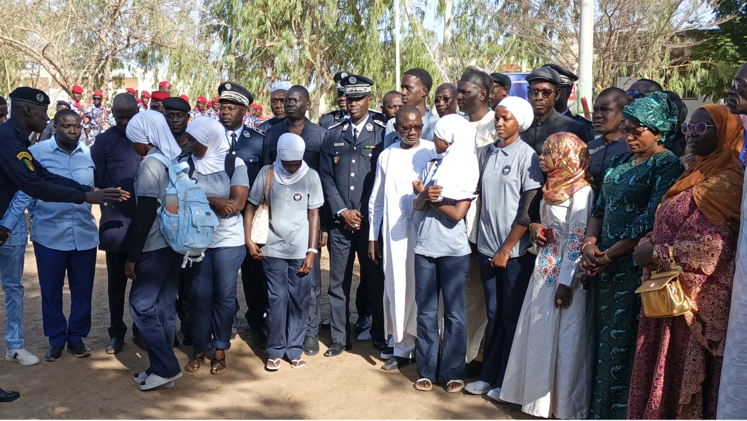 Nouveau lycée de Kaolack : la Police investit l’école pour façonner les citoyens de demain avec « Edupolens »