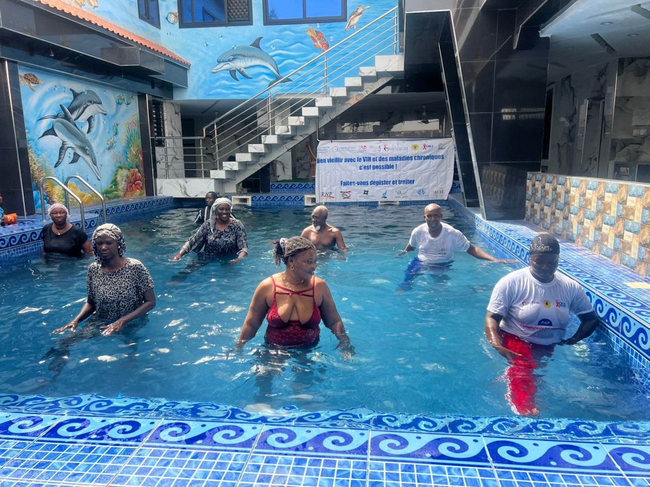 Kaolack : « And Xeex Hépatite » mise sur l’aquagym pour mieux vivre avec les maladies chroniques