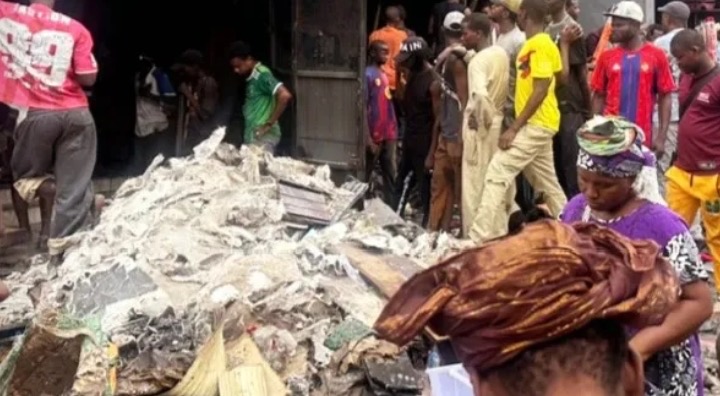 Tambacounda : un incendie matinal ravage des cantines au marché central