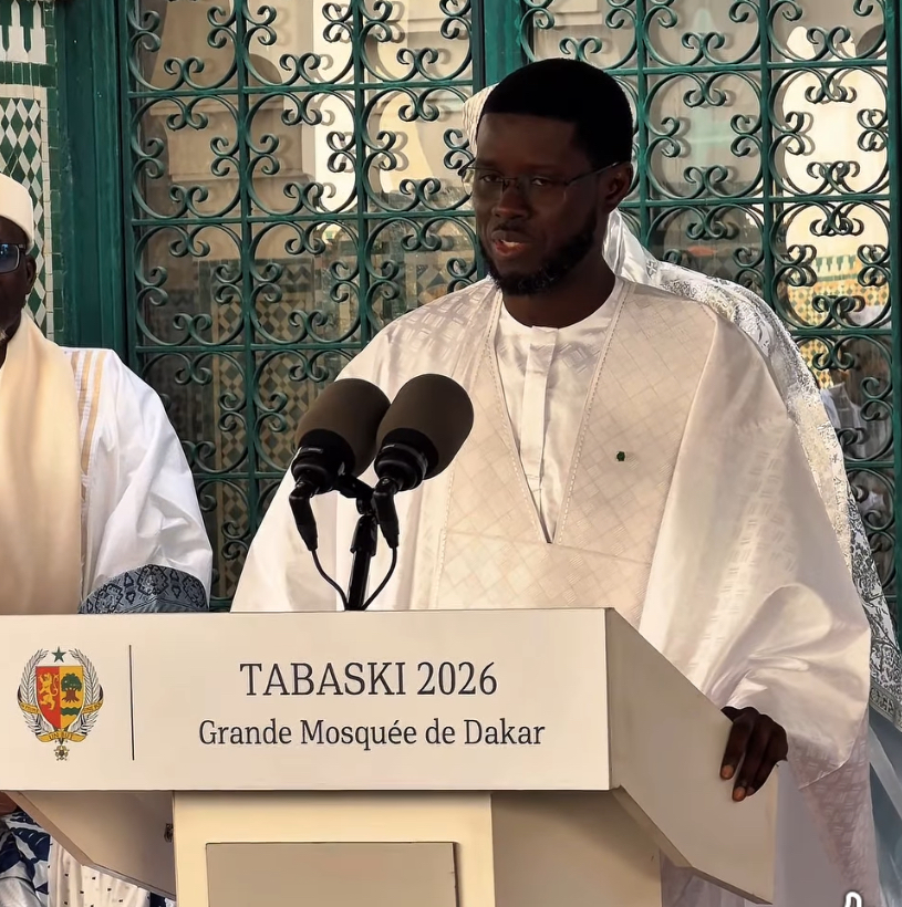 Tabaski 2026 : Bassirou Diomaye Faye appelle à la solidarité et à l’unité nationale
