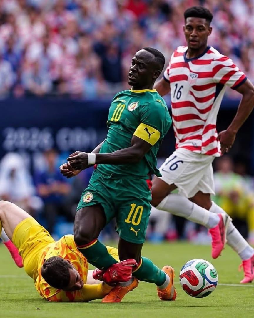 Mondial 2026 : les Lions s’inclinent face aux États-Unis malgré un doublé de Sadio Mané