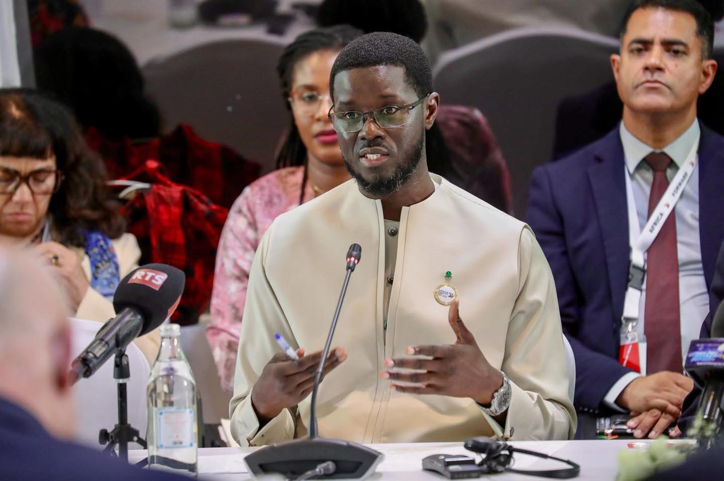 Africa Forward : Bassirou Diomaye Faye plaide pour une économie bleue conciliant justice climatique et prospérité africaine