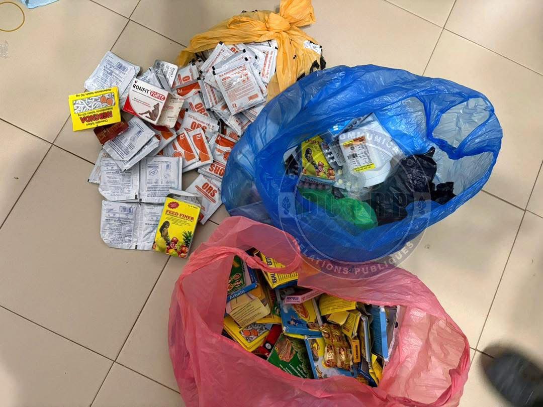 Diamniadio : un réseau de trafic de drogue et de produits pharmaceutiques illicites démantelé, 4 personnes arrêtées