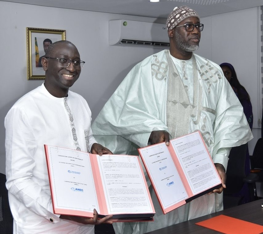 Signature de convention entre l’ANEC et la CDC : un partenariat stratégique pour moderniser l’état civil au Sénégal