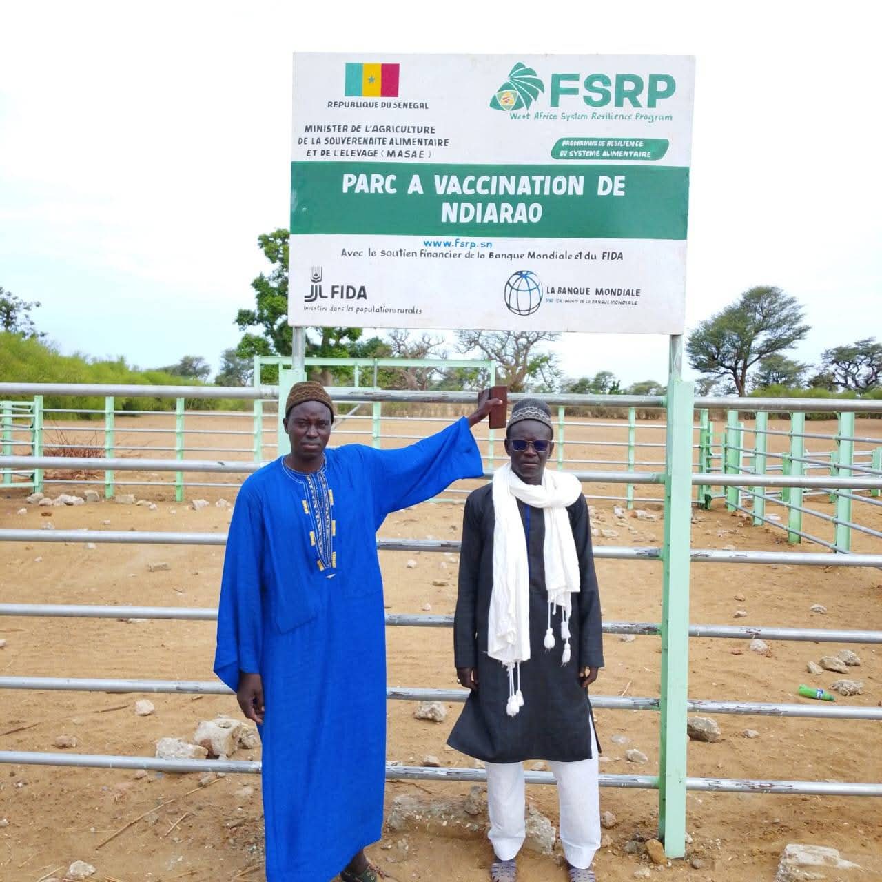 Ndiaganiao : la mairie remercie le MSAE pour la reconstruction du parc de vaccination de Ndiarao