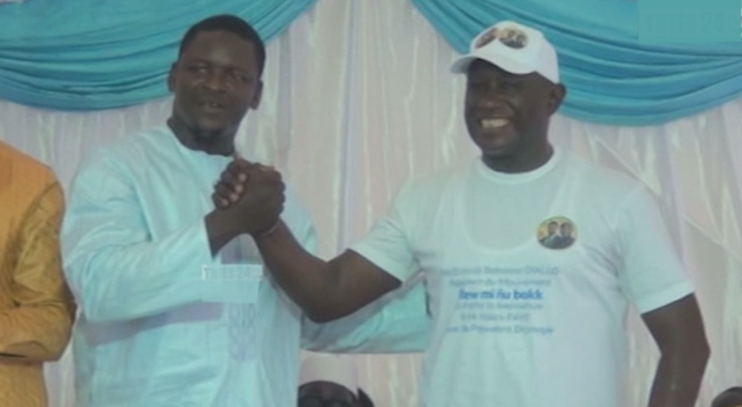 Thiès : NdickFaye, frère du Président Diomaye, hôte de Babacar Diallo pdt de « Reew Mi Ñiu Bokk »,