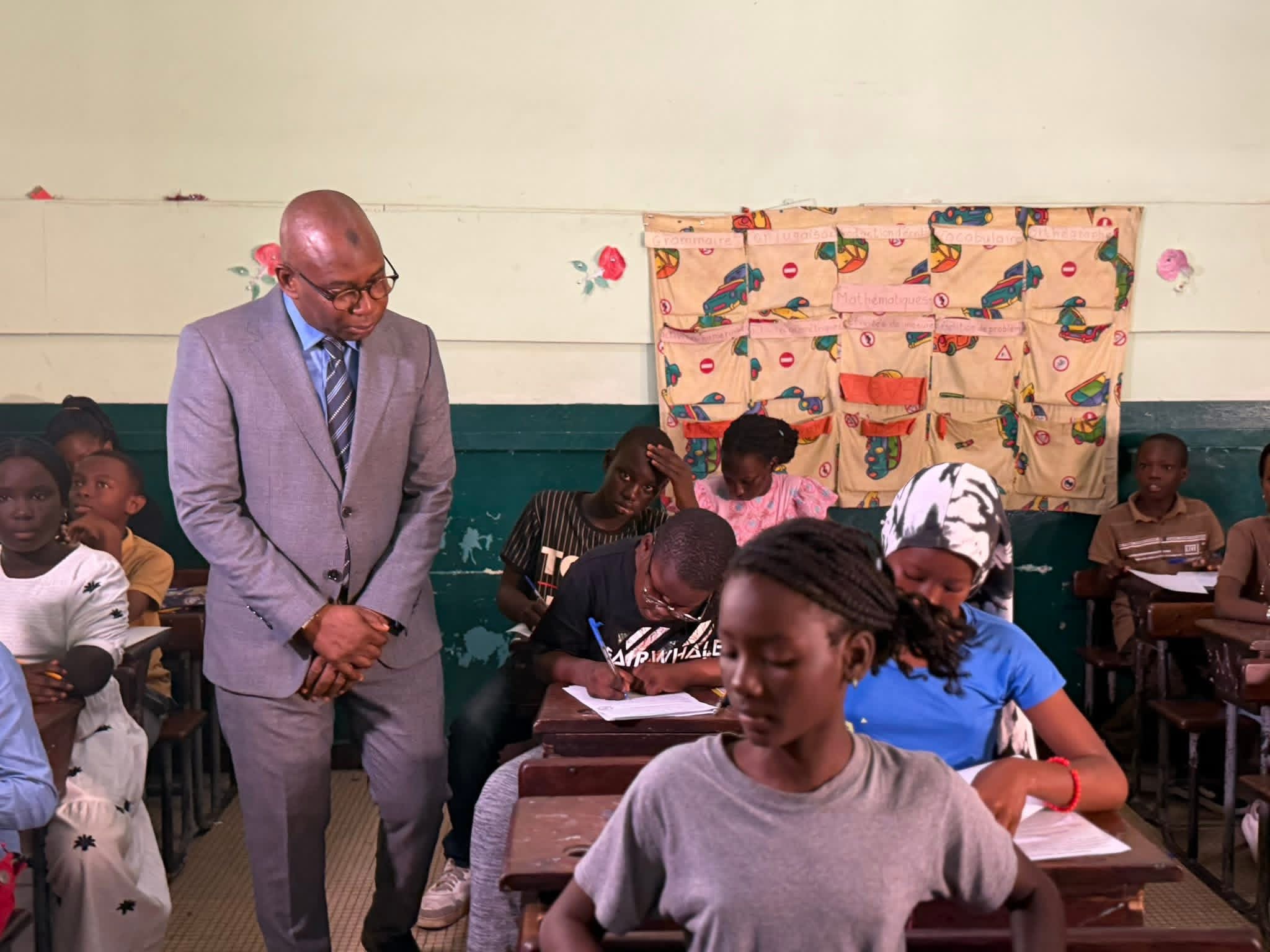 CFEE 2026 : Le ministre Moustapha Mamba Guirassy satisfait du bon déroulement des épreuves à Dakar